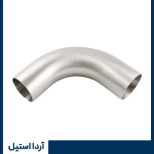 زانو 90 درجه جوشی استیل 304 سایز 3 اینچ رده 40S