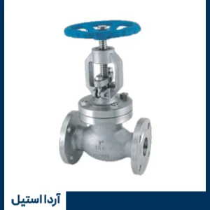 شیر سوزنی استیل 316 سایز 10 اینچ کلاس 150