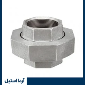مهره ماسوره دنده ای استیل 316 سایز 1 اینچ