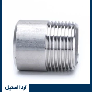 یک سر دنده دنده ای استیل 304 سایز 1 اینچ